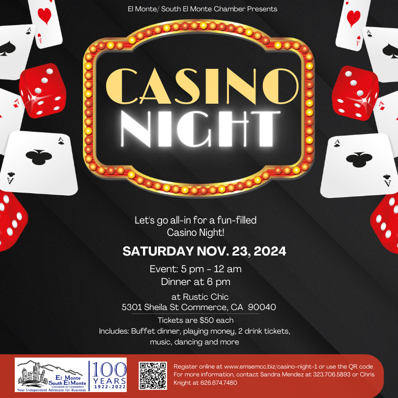 EMSEM Casino Night - November 23rd, 2024